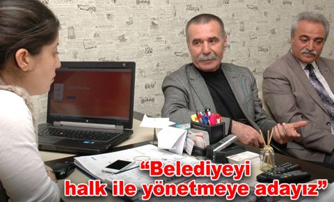 Kızılkaya: Belediyeyi halk ile yönetmeye adayız