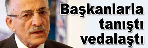 İl Başkanı Murat Karayalçın, ilçe örgütleriyle vedalaştı