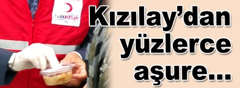 Bahçelievler Kızılay’dan vatandaşa aşure ikramı