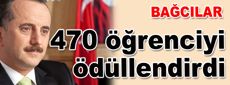 Bağcılar Belediyesi 470 öğrenciyi ödüllendirdi
