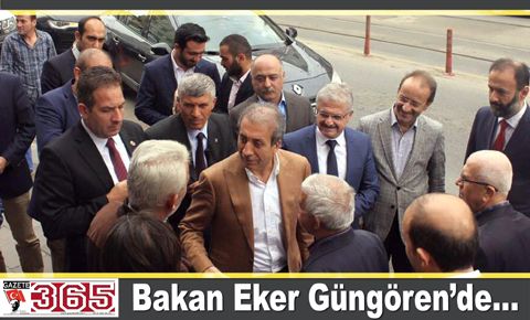 Mehdi Eker, Güngören&#039;de vatandaşla kucaklaştı