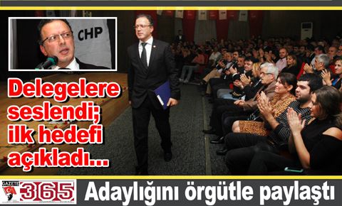 Mehmet Ali Özkan adaylığını açıkladı
