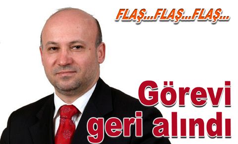 Metin Alıcı’nın görevi geri alındı