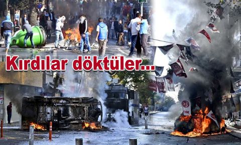 Bağcılar'da MHP binasını hedef aldılar...