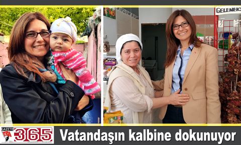 CHP’li Emine Gülizar Emecan, gönülleri fethediyor
