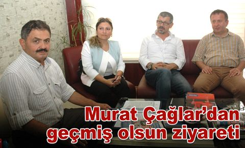 Murat Çağlar’dan geçmiş olsun ziyareti