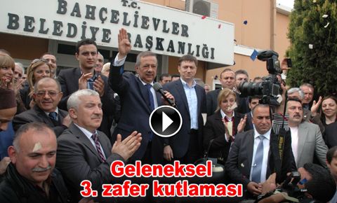 Bahçelievler’de geleneksel 3. zafer kutlaması