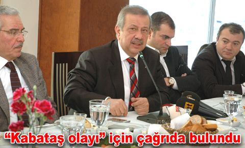 Develioğlu basın mensuplarıyla buluştu