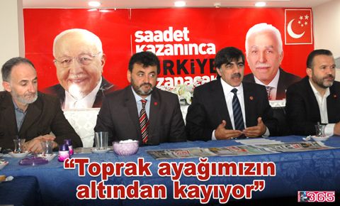 Saadet Partisi Bağcılar'dan basın açıklaması...