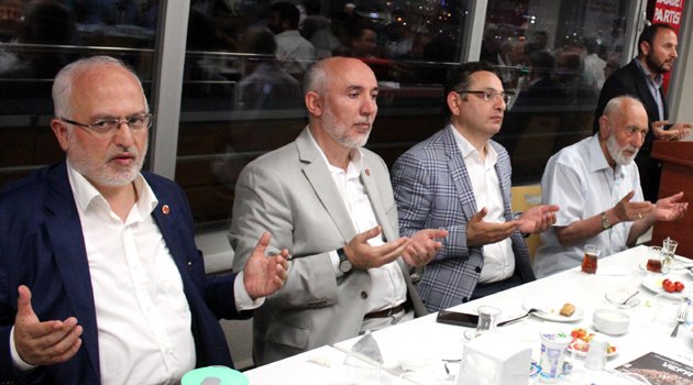 Saadet Partisi Bahçelievler teşkilatı iftarda buluştu