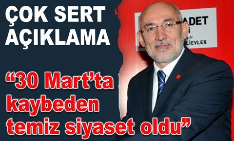 İlçe Başkanı Abdullah Akçay’dan sert açıklama...