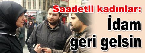 Saadet Partili kadınlardan Özgecan vahşetine tepki