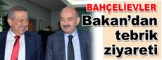 Bakan Müezzinoğlu’ndan Develioğlu’na tebrik ziyareti