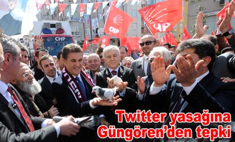 Twitter yasağına Güngören’den tepki…