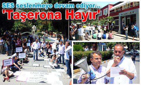 SES’den &#039;Taşerona Hayır&#039; eylemi