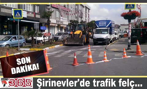 Sürücülerin dikkatine... Bahçelievler&#039;de yolar kapalı...