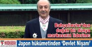 Tuncay Özilhan, Japon Hükümeti tarafından Devlet Nişanı ile onurlandırıldı