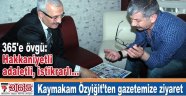 Kaymakam Mehmet Ali Özyiğit'ten Gazete365'e ziyaret…