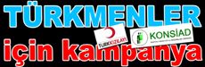 Türkmenler için kampanya başlattılar