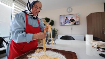 70 yaşında İtalyan mutfağını öğrendi