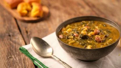 Karalahana çorbası uzun yaşam sahnesinde