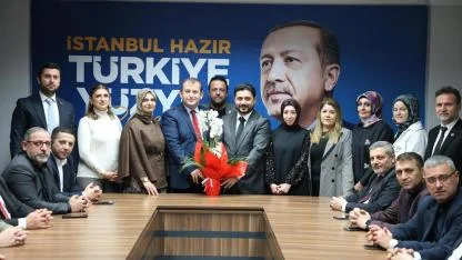 AK Parti Bağcılar İlçe Başkanlığı’na Mikail Çakır getirildi