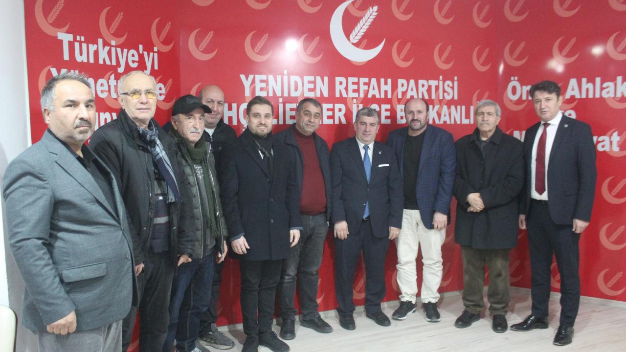 Bahçelievler Ordulular Derneği’nden Yeniden Refah’a ziyaret
