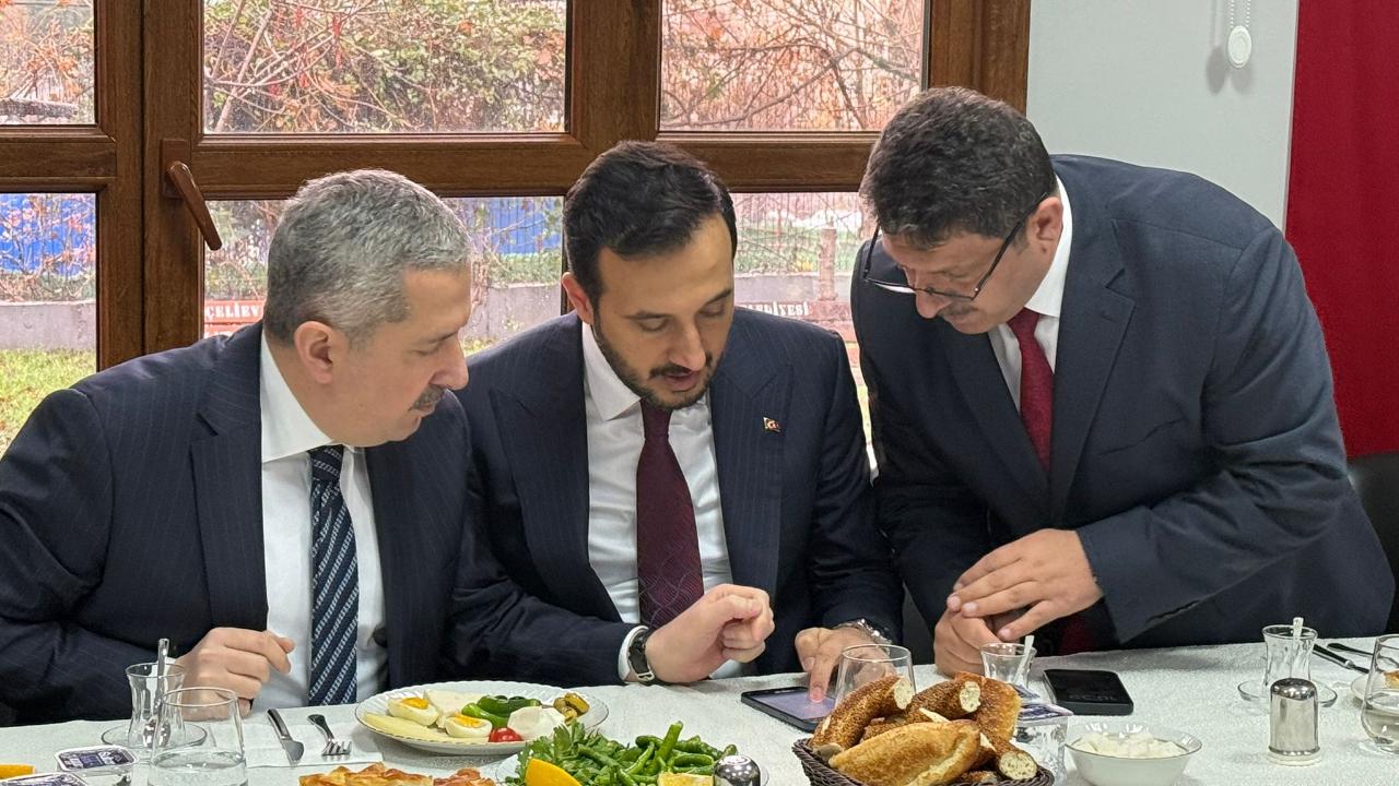 Kocasinan Oto Sanayi Sitesi’nde esnaf ve protokol bir araya geldi