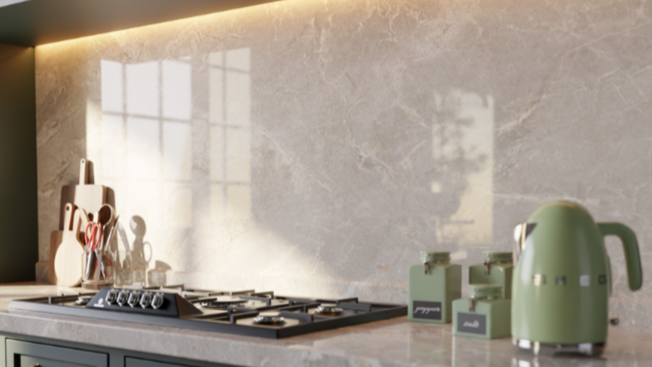 Mutfaklarda zamansız şıklık: Porselen tezgâhın gücü