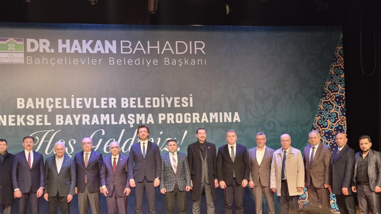 Bahçelievler'de tarihi bayramlaşma töreni