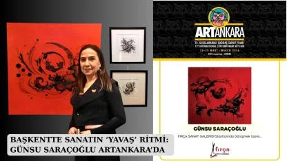 Günsu Saraçoğlu ARTANKARA’da: Hayatı yavaşlatan sergi