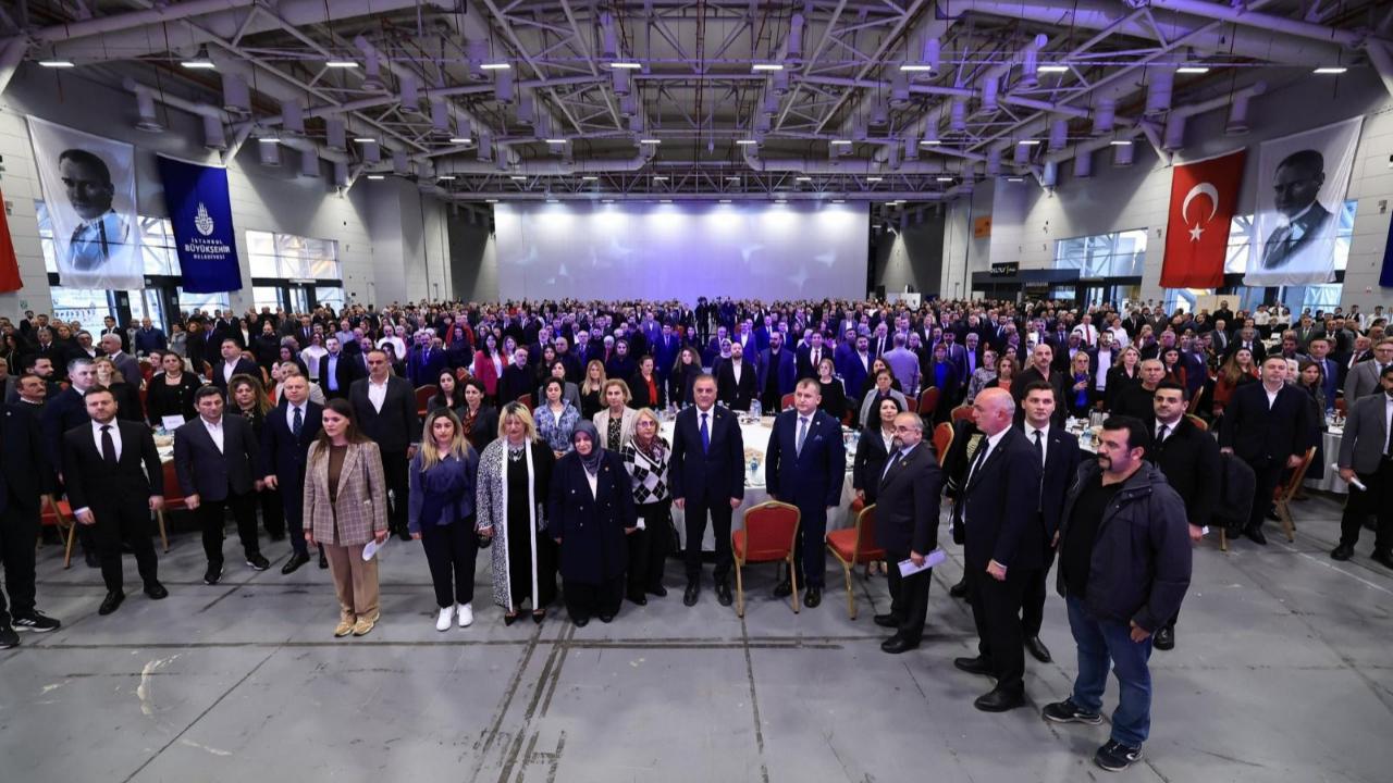 İstanbul’un muhtarları İBB iftarında bir araya geldi