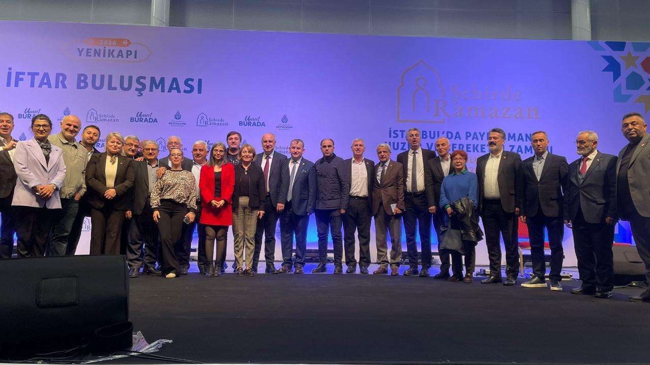 İstanbul’un muhtarları İBB iftarında bir araya geldi