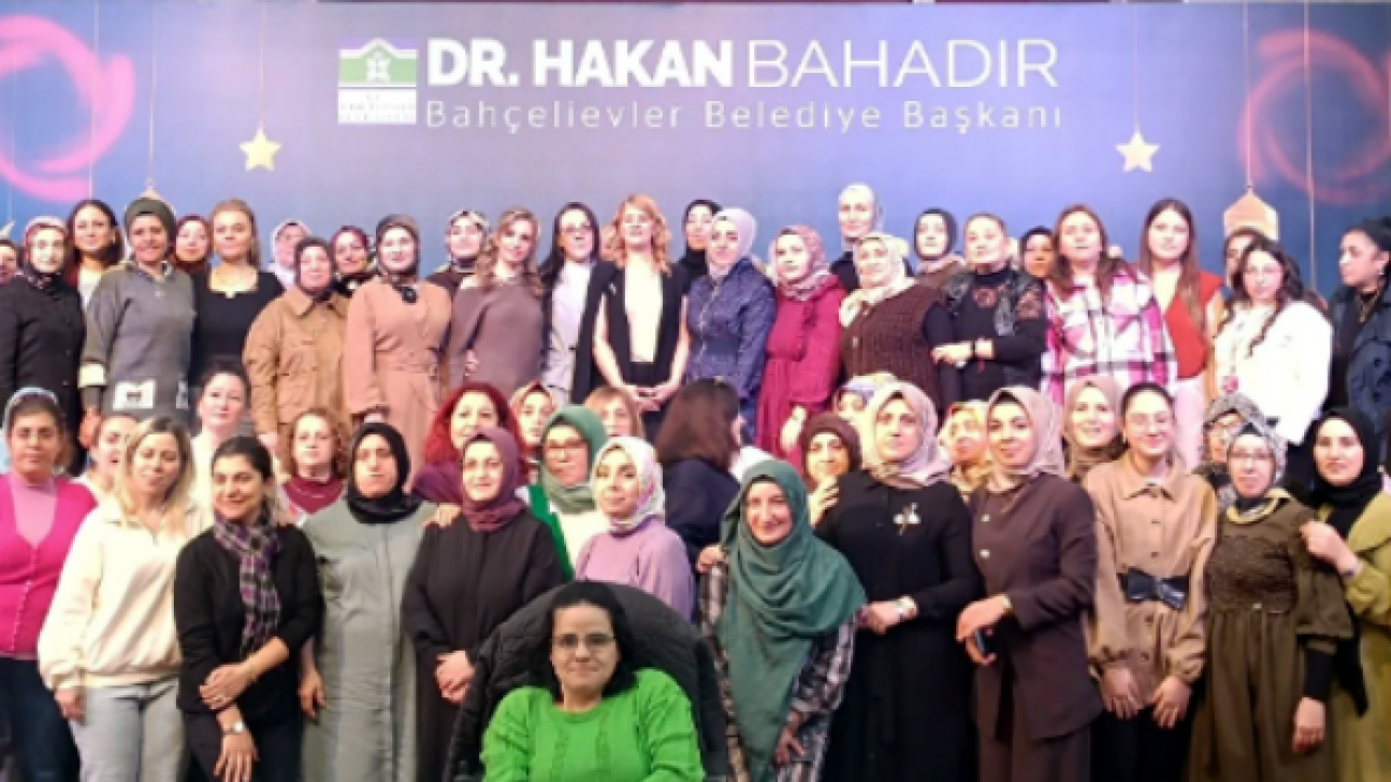 Kadınlar günü ramazan’ın bereketiyle kutlandı