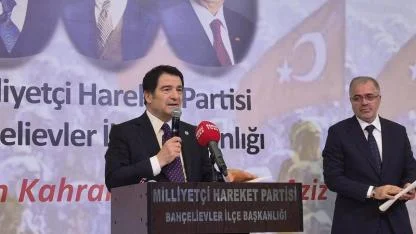 MHP Bahçelievler’de Ülkücüleri İftar Sofrasında Buluşturdu