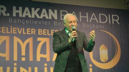 Nihat Hatipoğlu Bahçelievler’de gönüllere dokundu