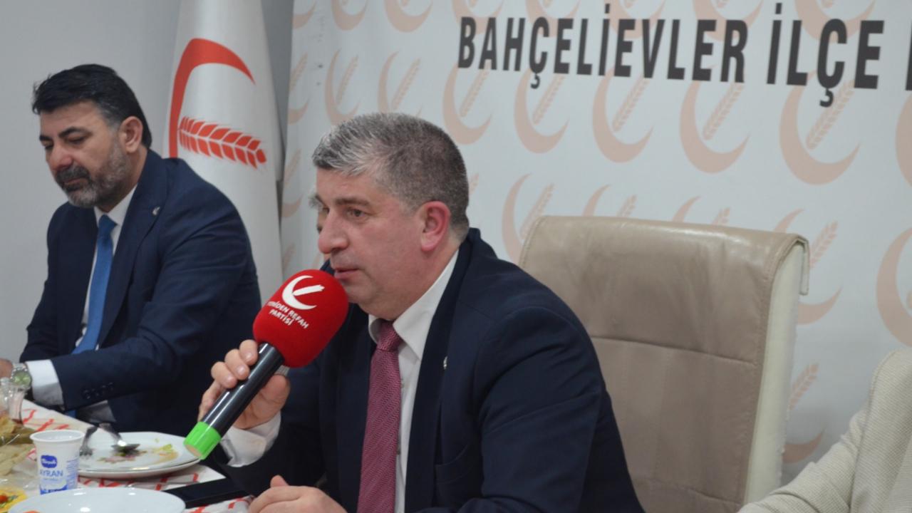 Yeniden Refah Bahçelievler teşkilatı iftarda buluştu