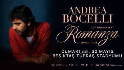 Efsane ses İstanbul da: Andrea Bocelli’den dev konser