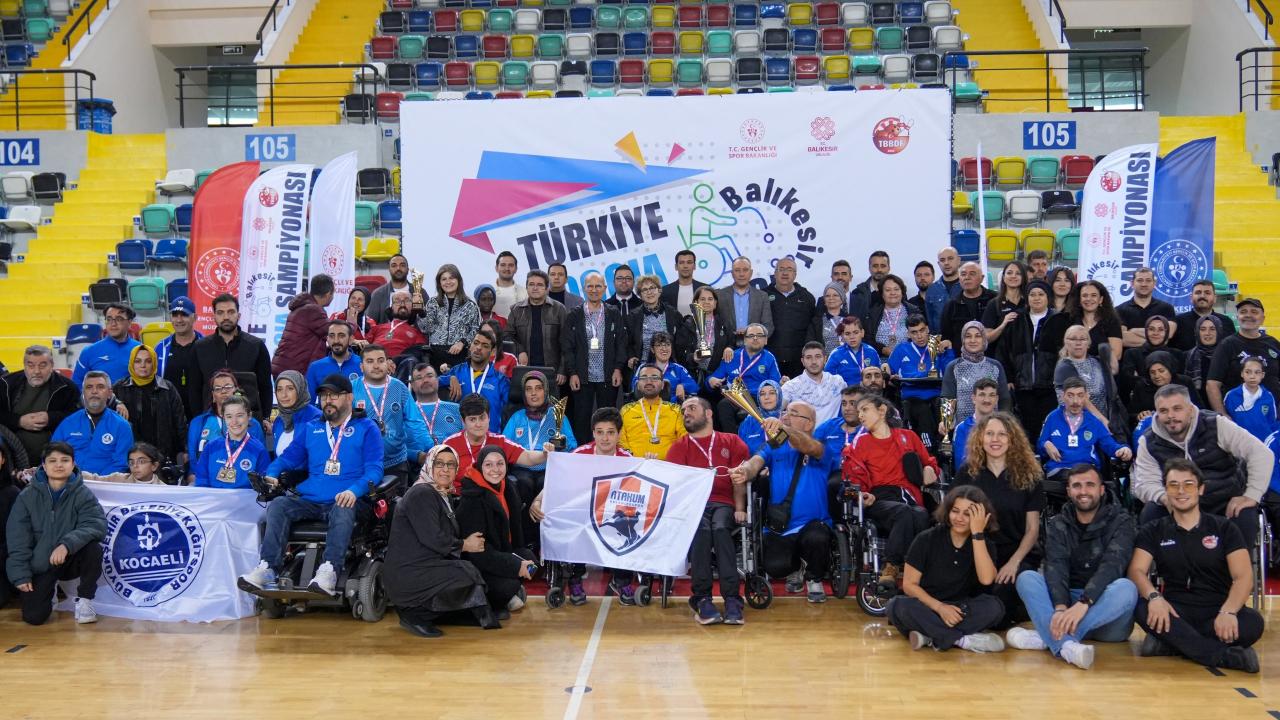 Engelleri aştılar: Bağcılar Boccia takımı Türkiye şampiyonu