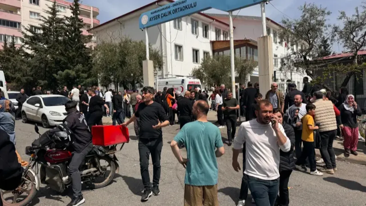Kahramanmaraş’ta okulda silahlı saldırı