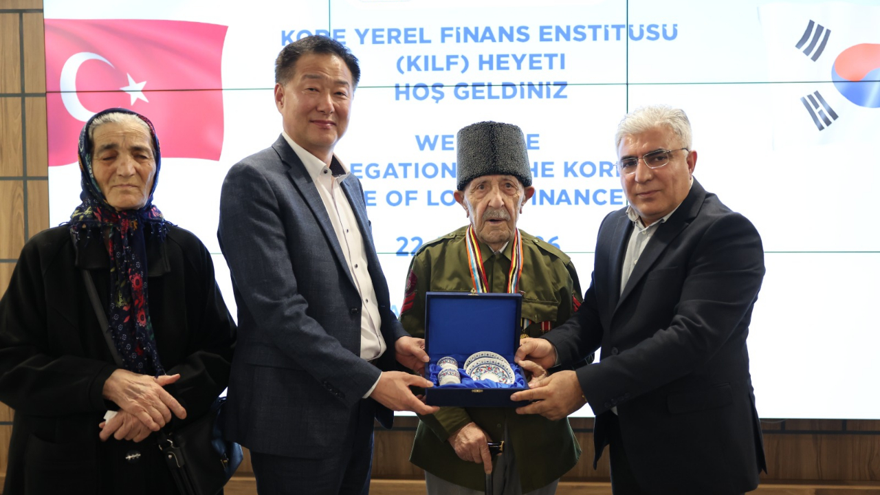 Bağcılar'da vefa: Koreli Heyet ve Kore Gazisi buluştu