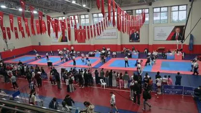 Ringde bayram coşkusu: 23 Nisan Kick-Boks turnuvası