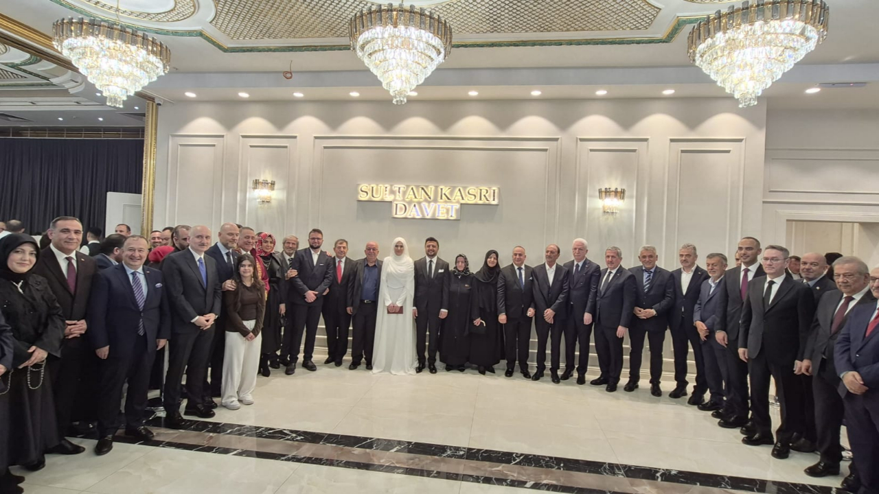 Siyaset dünyası Dalkılıç ailesinin mutlu gününde buluştu