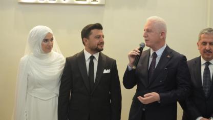 Siyaset dünyası Dalkılıç ailesinin mutlu gününde buluştu