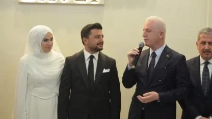 Siyaset dünyası Dalkılıç ailesinin mutlu gününde buluştu