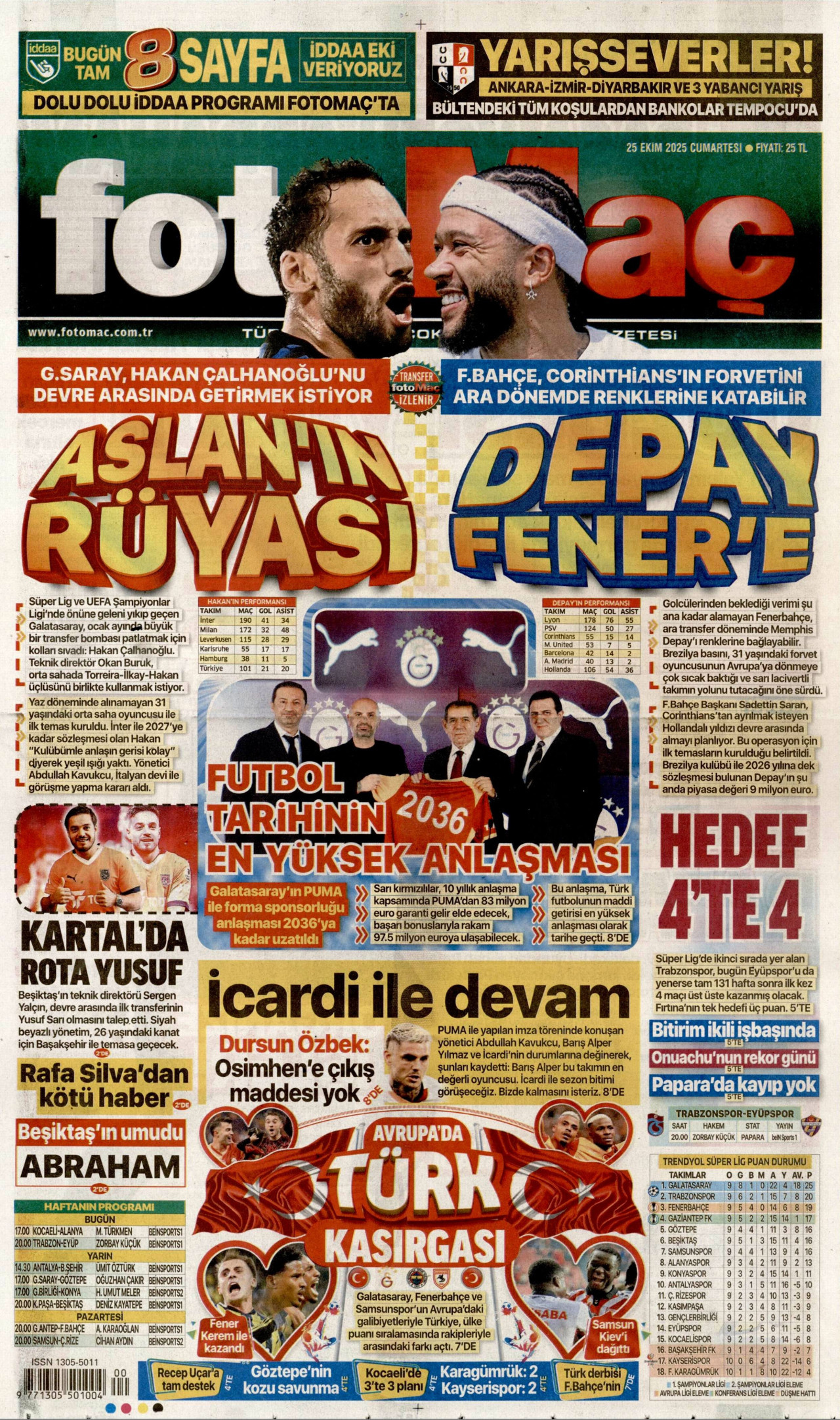 FOTOMAÇ Gazete Manşeti