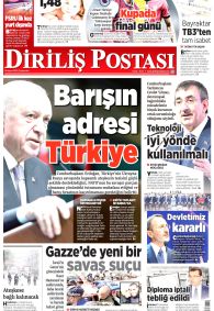 DİRİLİŞ POSTASI Gazete Manşeti