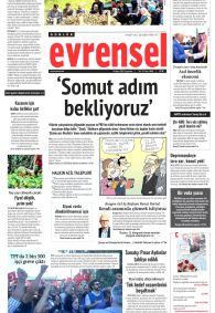 EVRENSEL Gazete Manşeti
