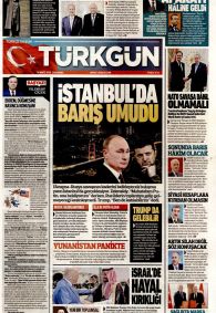 TÜRKGÜN Gazete Manşeti