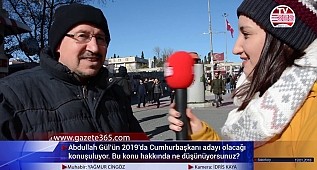 Abdullah Gül'ün Cumhurbaşkanı adayı olacağı iddiasını Bakırköy'de halka sorduk